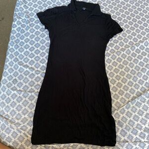 Mini black dress